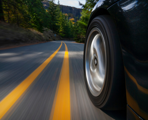 speeding causes accidents